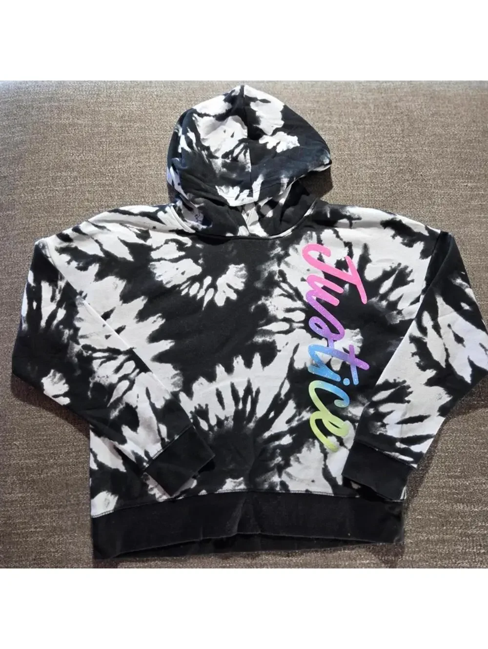 Justice Hoodie Large L 12/14 #1173
